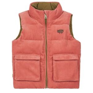 TÖASTIE 
Reversible Vest | Pink